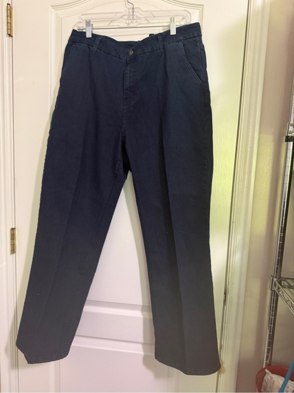 Jessica London Navy Women's Straight-Leg